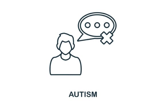 Autism Icon: A Versatile Graphic for Brand and Design Projects
