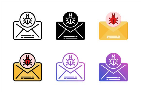 Spam Mail Icon: A Versatile Graphic for Modern Branding