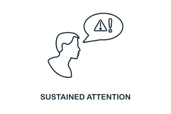 Sustained Attention Icon Review for Embroidery Projects