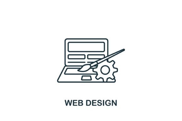 Website Management Icon for Handmade Creations